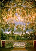 Michelangelo Buonarroti Last Judgment oil